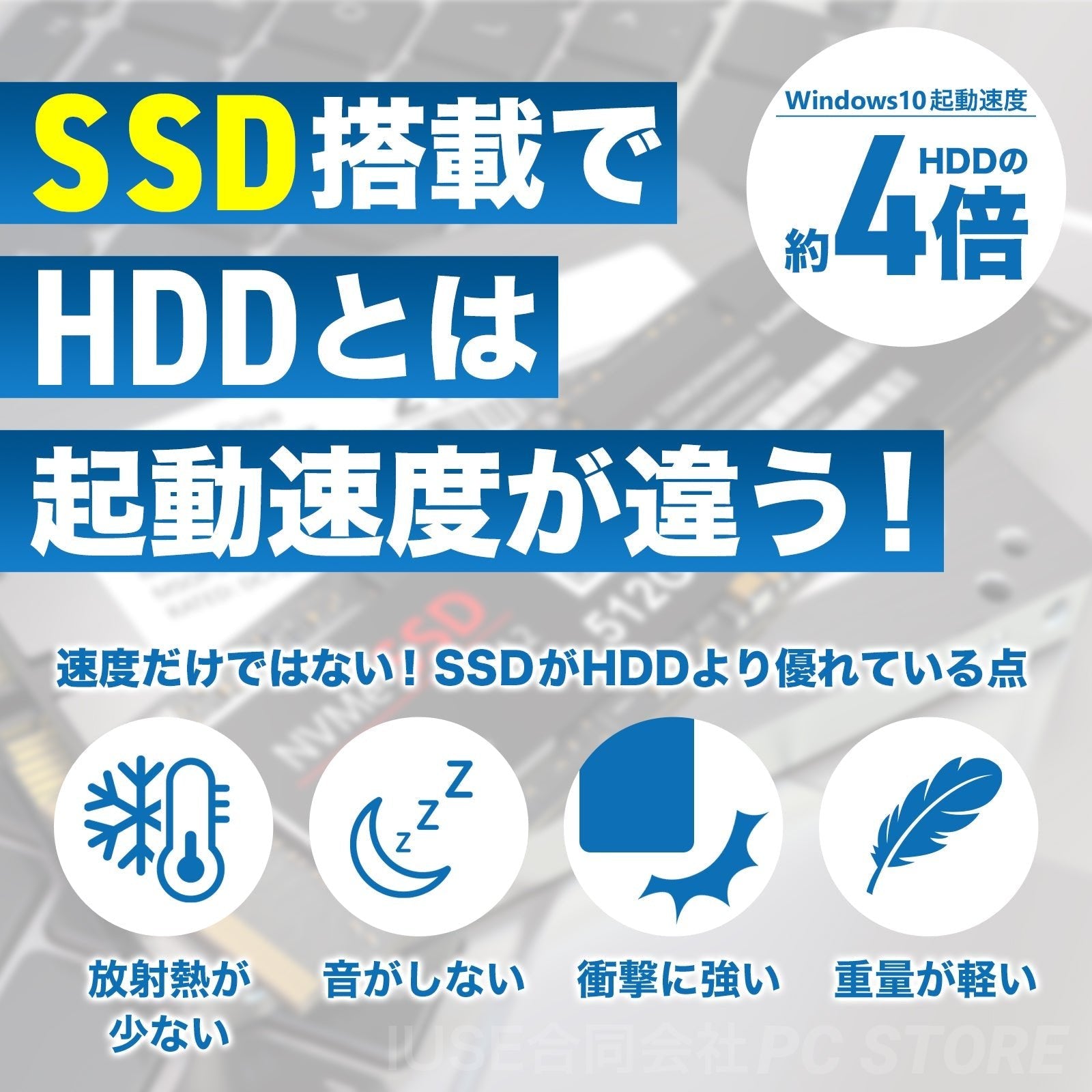Apple MacBook Pro(13 - inch, 2020, Four Thunderbolt 3 ports)スペースグレイ 美品(Bランク) - Microsoft Office付きパソコンならPC STORE【公式サイト】
